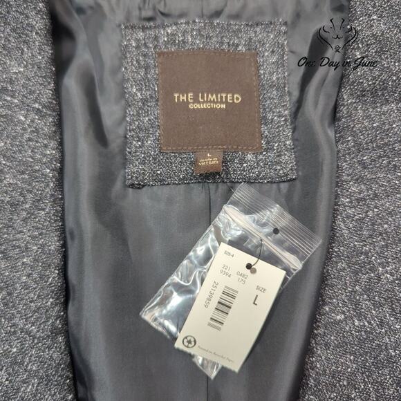 The Limited 2 Button Belted Blazer Size L - Picture 2 of 5